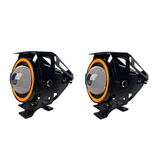Kit Foco Led Ojo Ángel Moto Parrilla Auto Neblinero...